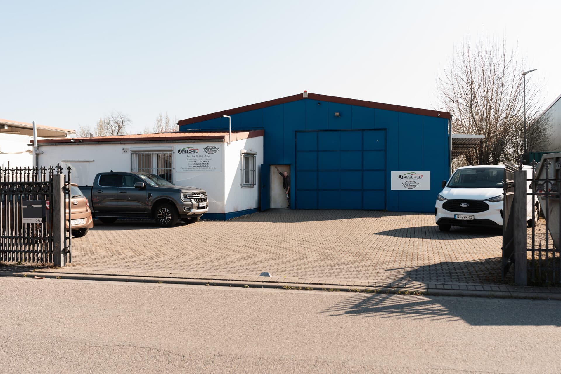 Werkstatt-Außenansicht